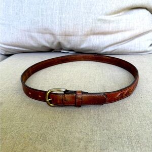 Classic, Brown, Leather Belt